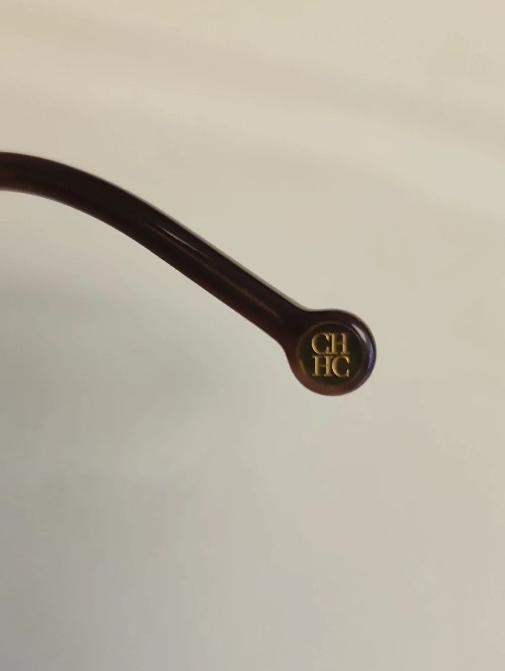 Carolina Herrera Brown Cat-Eye Sunglasses with Brown Lenses